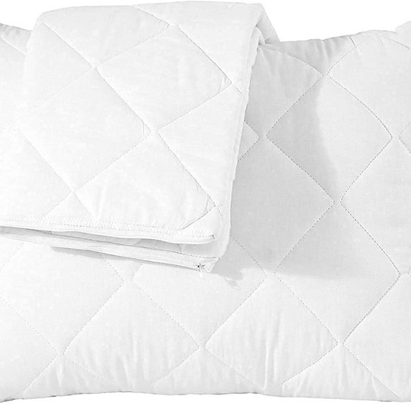 Other - 2 Pack Queen Quilted Microfiber Pillow Protectors 20x30 Extra Soft 5060545025420